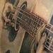 Tattoos - black and grey bob marley portrait tattoo - 58323
